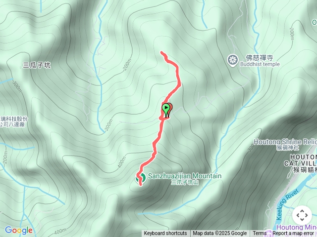 三爪子坑--蛇子崙山