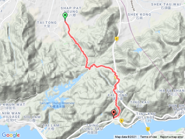 元荃古道～南排坑～深井