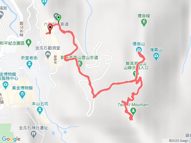 新北瑞芳茶壺山登山步道健行