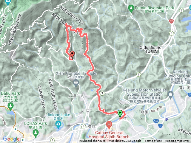 汐止動物縱走 (獅頭山 刣狗寮山 圍貓尖山 14坑山 夢湖 保線路 廖厝)