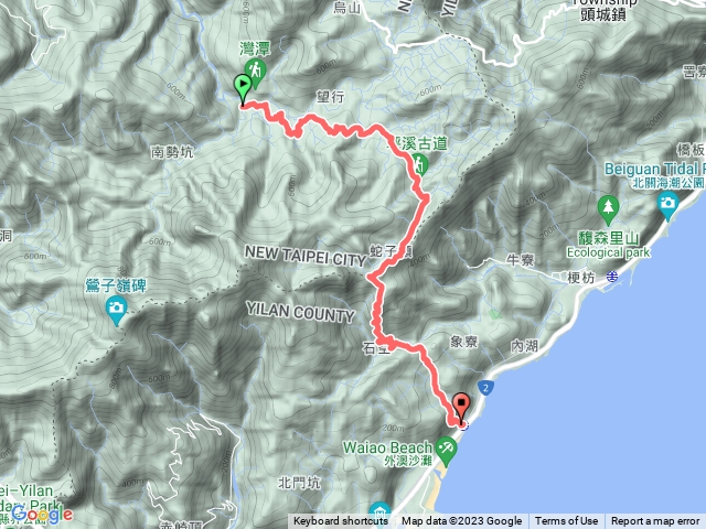 淡蘭古道中路-灣潭經坪溪古道、石空古道到外澳