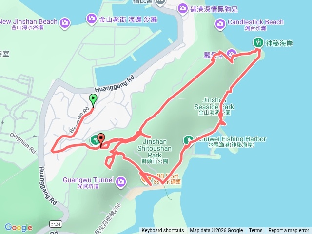 金山獅頭山步道預覽圖