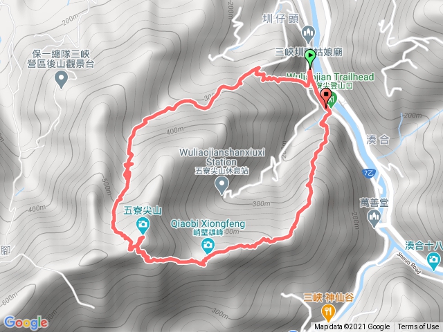 五寮尖山畫圈圈