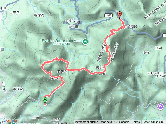 清天宮-二子坪（陽明山西向縱走）預覽圖