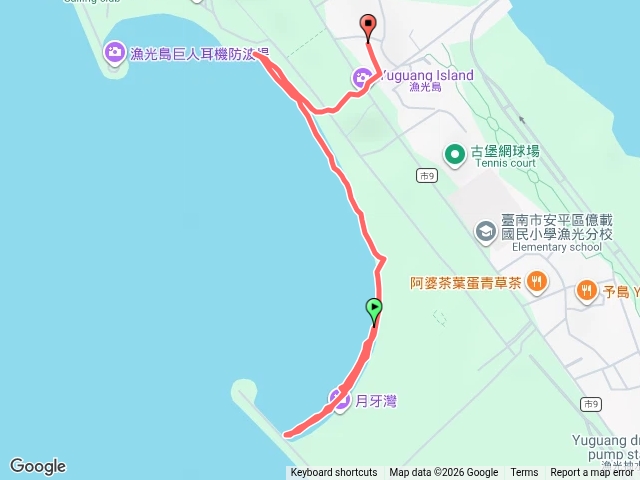 漁光島月牙灣