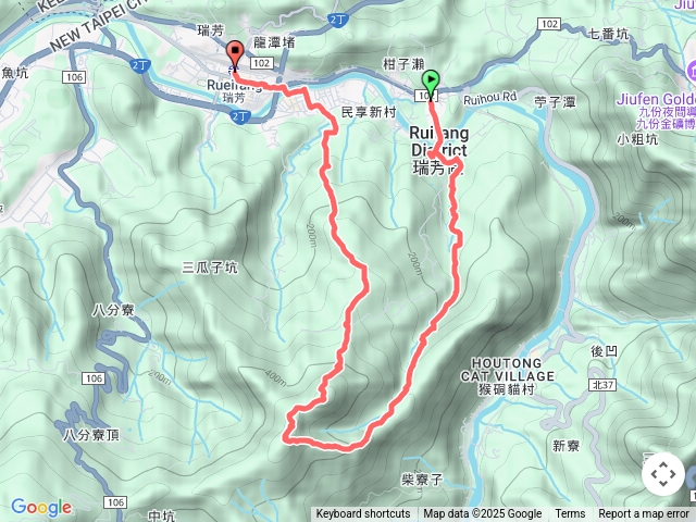 蛇子坑山步道o繞