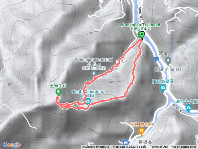 五寮尖7號樁回登山口