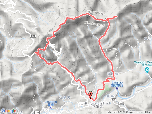  平溪老街~鳥嘴尖~姜子寮山~中寮尖~嶺腳O繞