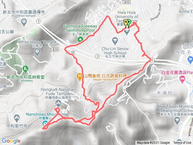 小百岳集起來烘爐地登山步道(南勢角山)202101241506