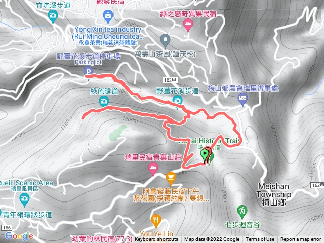 野薑花溪步道