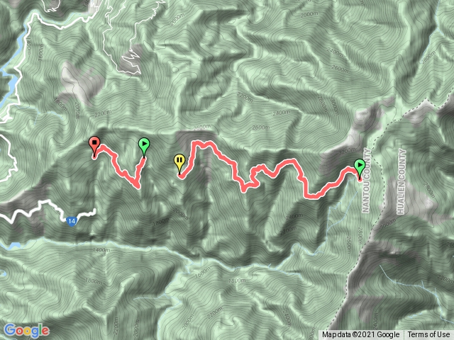 天池山莊-回屯原登山口