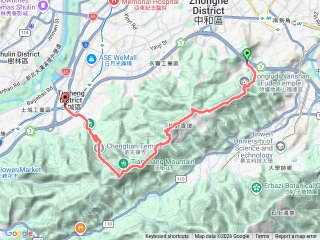 天上山南勢角山預覽圖