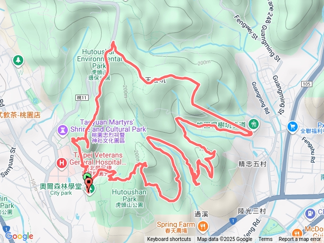 虎頭山越野跑前10k