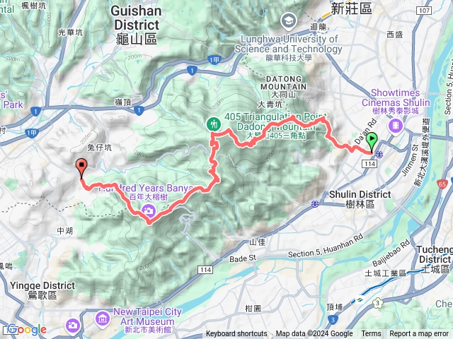 2024-10-19大同山-青龍嶺-大棟山-福源山