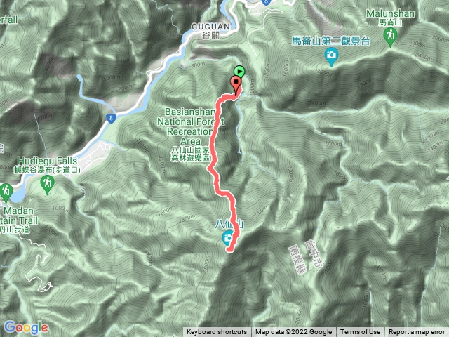 八仙山(靜海寺進出）