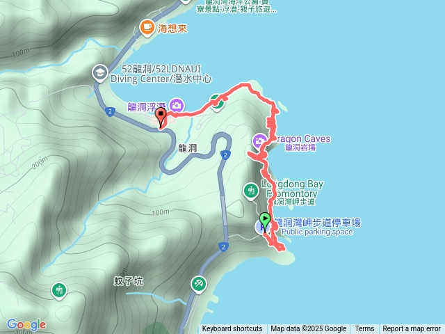 龍洞海岸攀岩步道