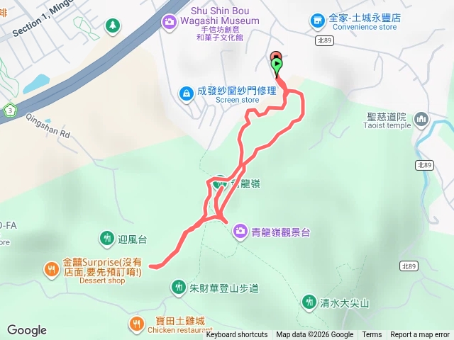 土城青龍嶺環狀預覽圖