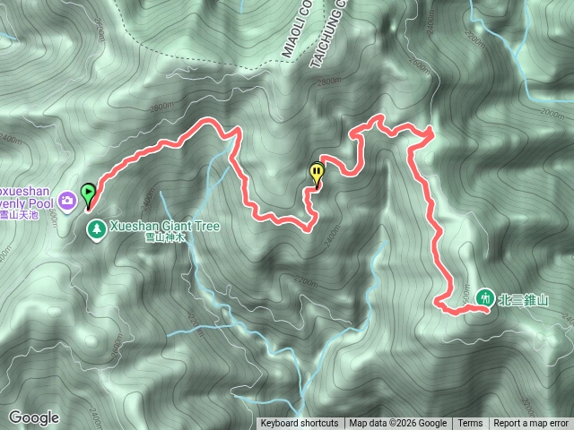 北三錐山預覽圖
