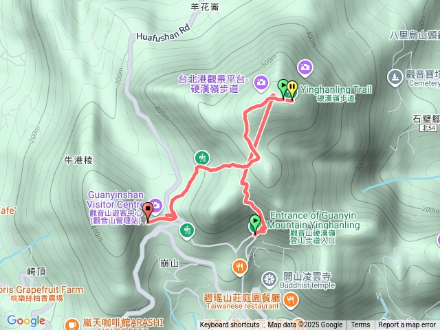 硬漢嶺楓櫃斗湖步道預覽圖
