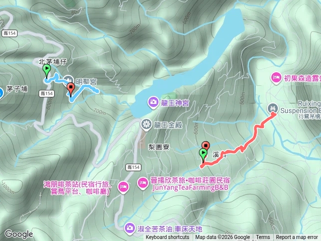 2026-08-08太興飛瀑步道、相逢瀑布歩道