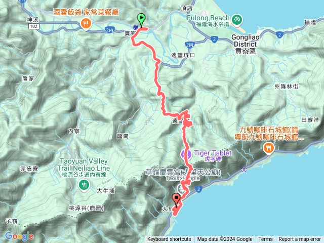 2023-11-05 貢寮火車站～遠望坑山～草嶺古道～大里火車站預覽圖