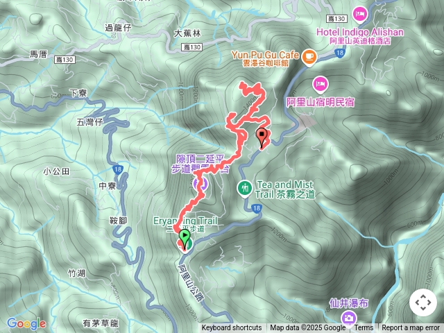 二延平二延平山茶林山步道隙頂山隙頂