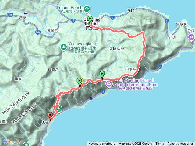 雪山尾稜全段縱走