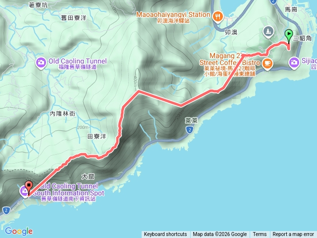 雪山尾稜北段預覽圖