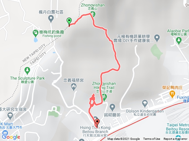 忠義山步道