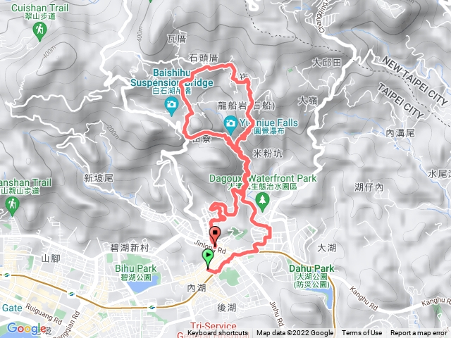 龍船岩圓覺瀑布小圈圈