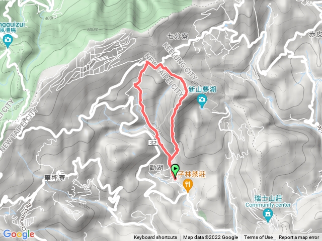 五指古道-天然泳池-新山-第1、2觀景台-友蚋山南峰-小○走走