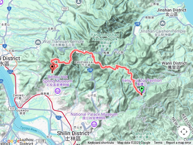 20250228 陽明山東西大縱走