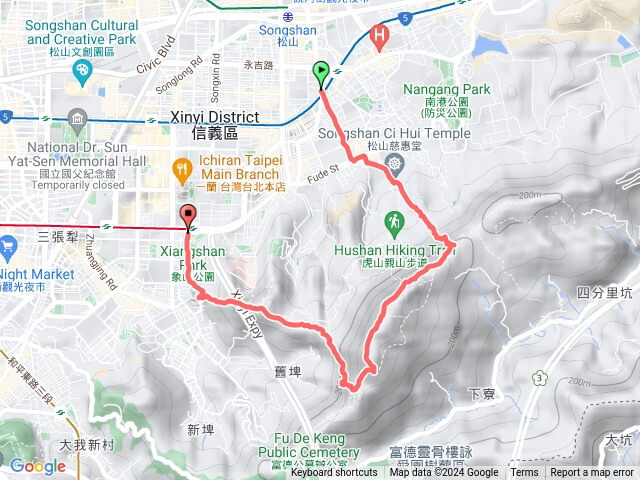 慈惠堂-九五峰-象山站