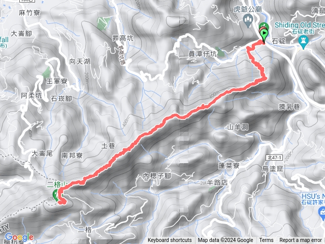 20240511筆架連峰縱走二格山-五連峰