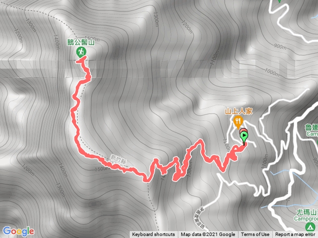 鵝公髻山_山上人家上回