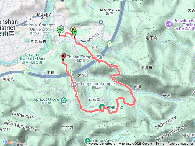 2026臺北大縱走臺北大縱走第七段：世界山莊至飛龍步道政大後山20260501153443預覽圖