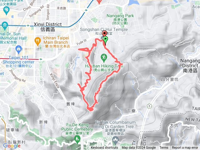 九五峰南港山縱走四獸山步道