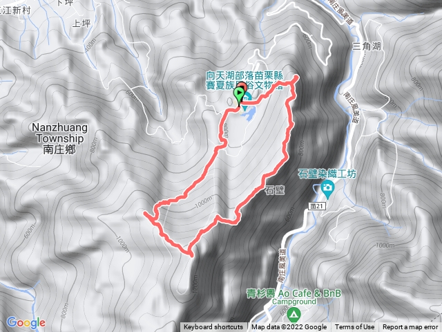 光天高山-向天湖山-三角湖山