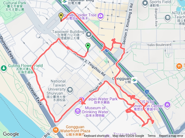 公館汀州路繞一圈