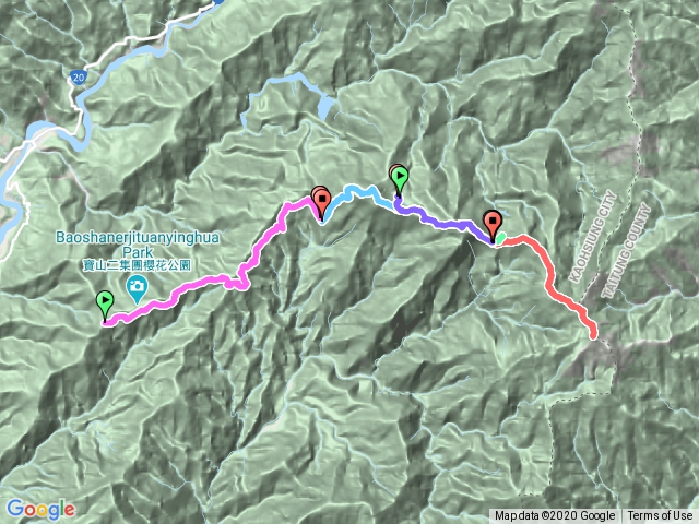 卑南主山(溪南山＞石山東鞍＞卑南主山＞秀湖)