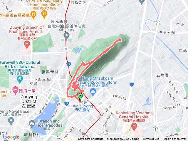高雄左營 半屏山