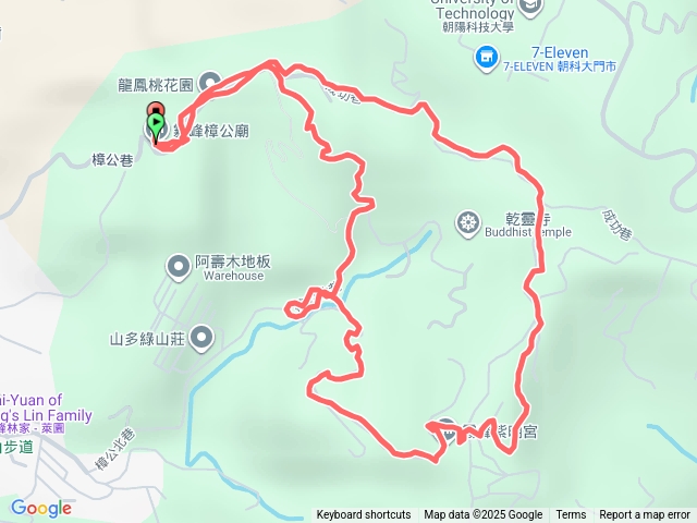 阿罩霧山(樟公廟-三角點O型)預覽圖