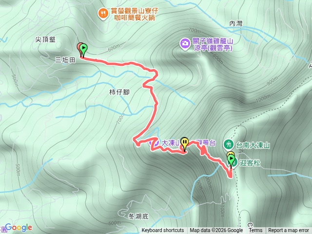 關子嶺大凍山步道