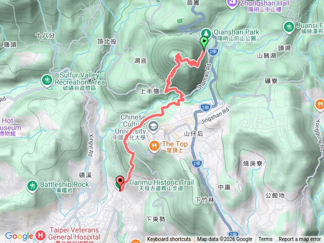 紗帽山步道-天母古道預覽圖