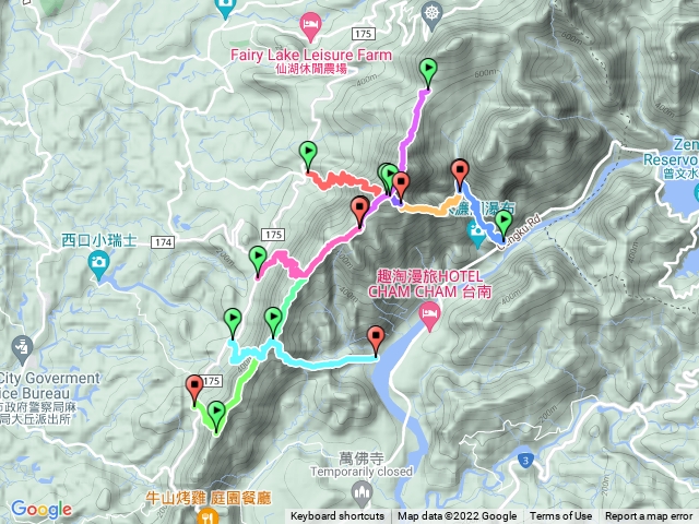 南瀛百岳(馬山嶺-烏子嶺)