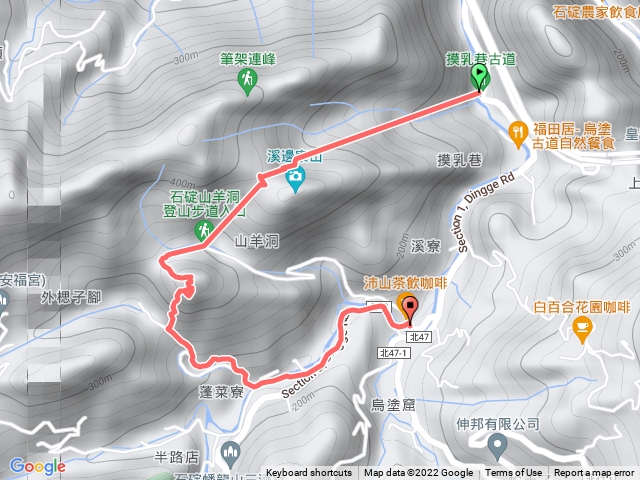 石碇摸乳巷山羊洞