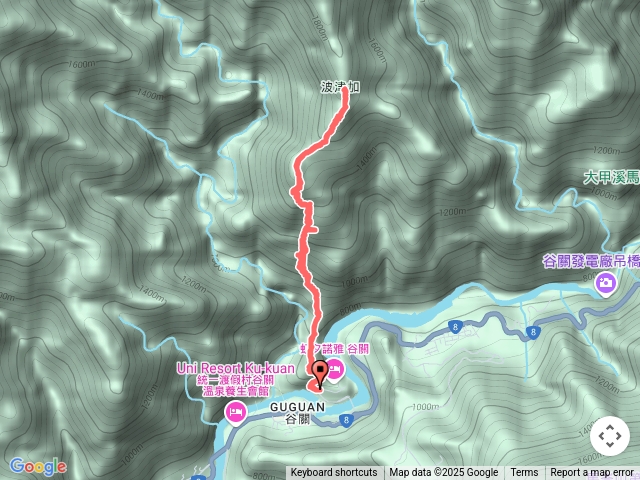 谷關七雄之四（波津加山）