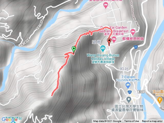 獵人古道中途折返