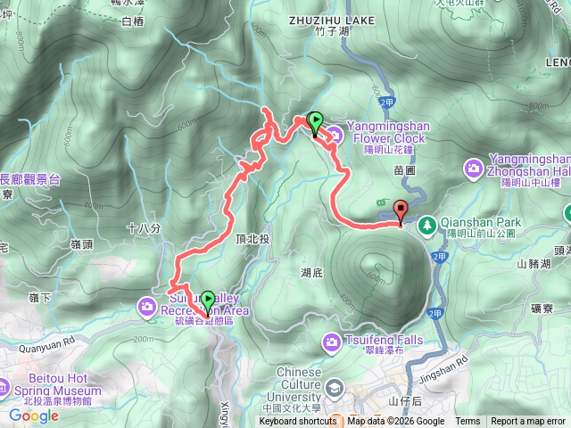 情人瀑布-風尾步道-十八拐圳步道-草山觀瀑吊橋-大屯瀑布-花妍花語預覽圖