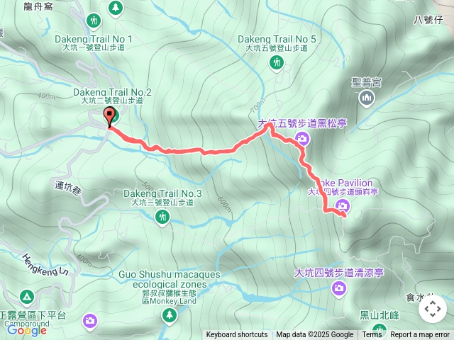 大坑二號步道道-頭嵙山來回